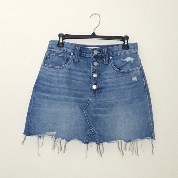 Madewell Jean skirt - Picture 2 of 7